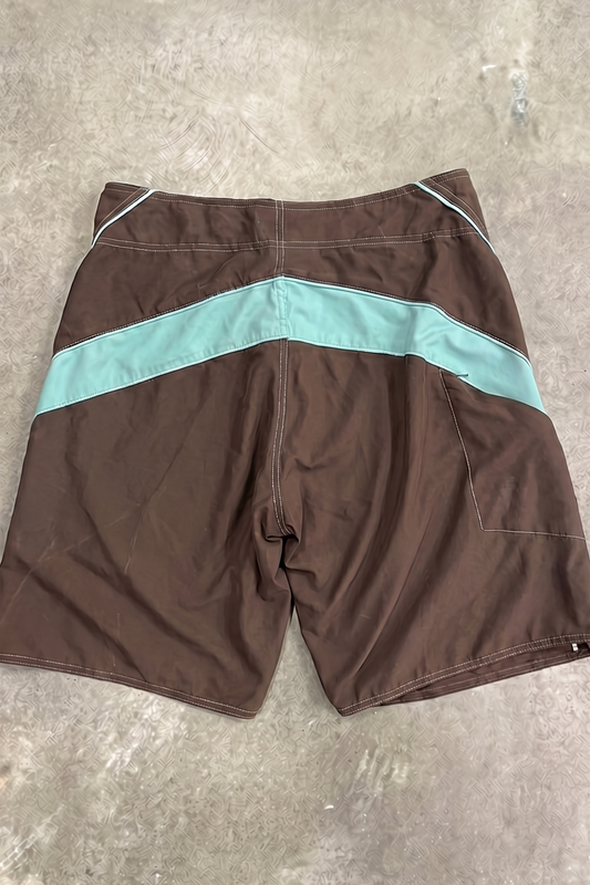 Brown Waterfall Boardshorts